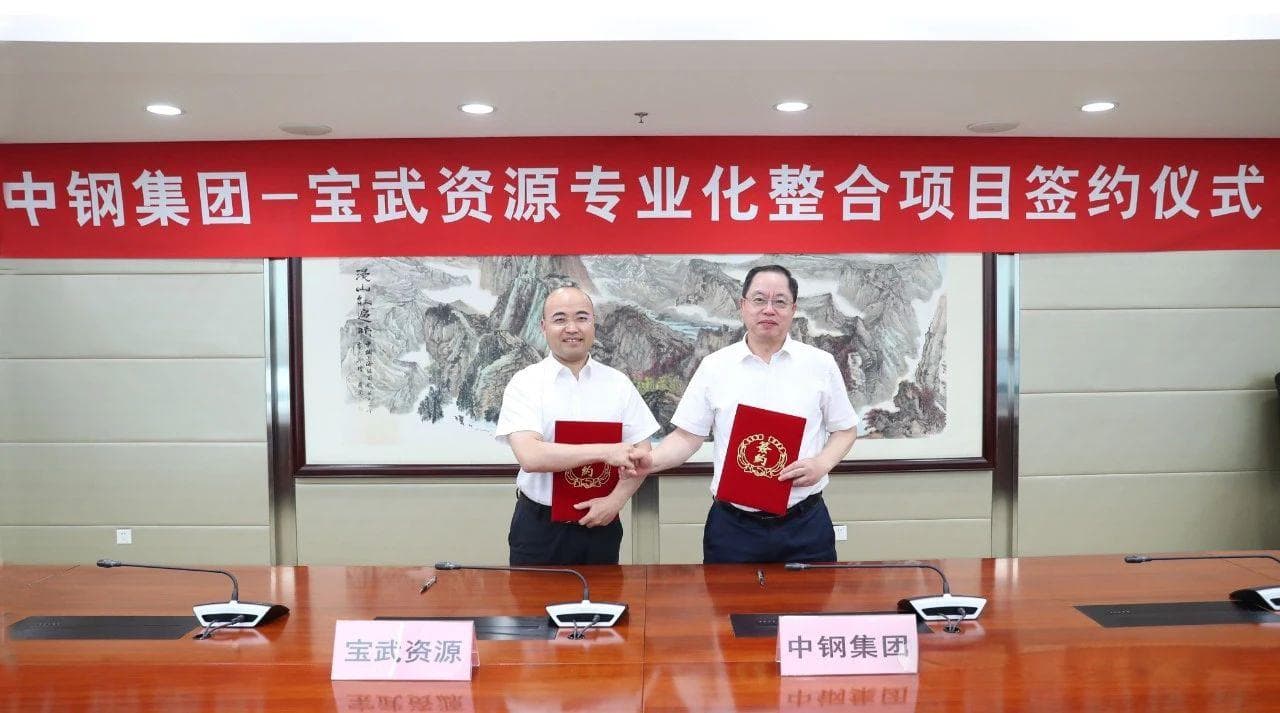 宝武中钢重组整合持续推进，胡望明：核心是提升产业链供应链韧性和安全水平