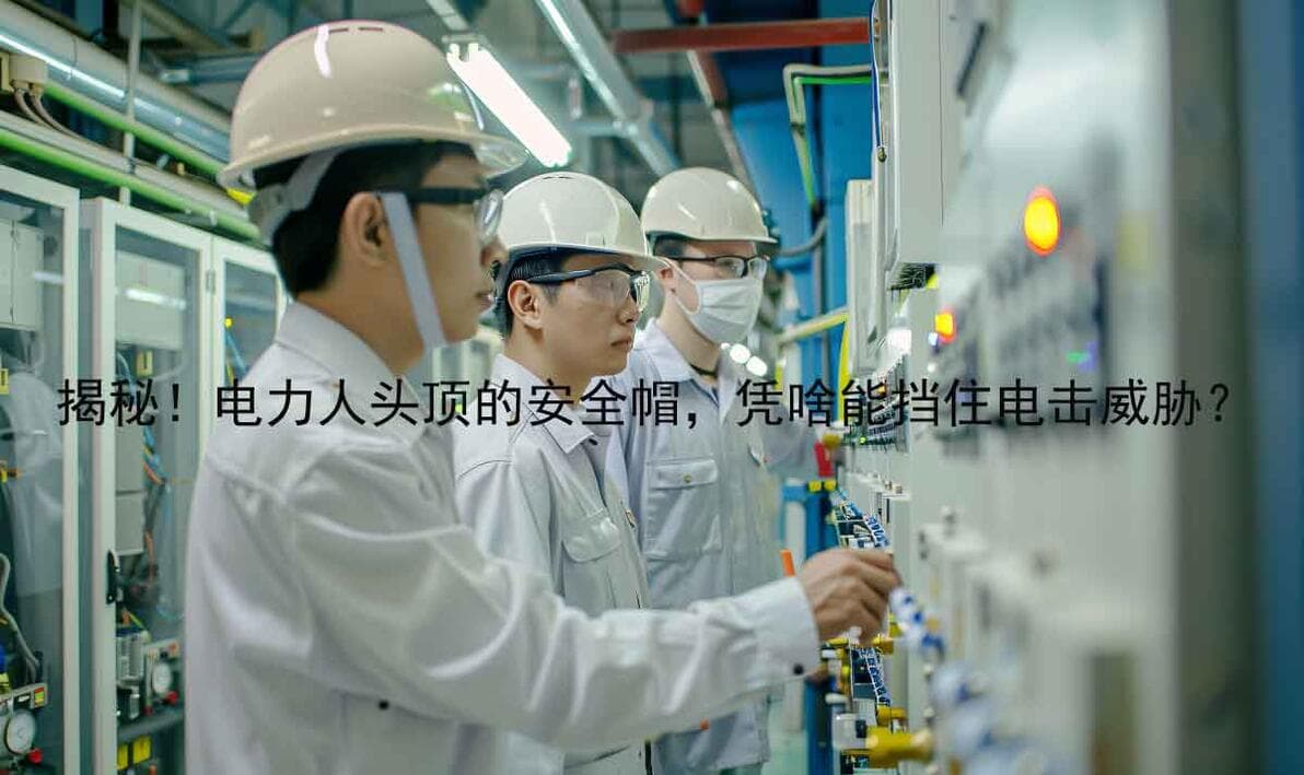 揭秘！电力人头顶的安全帽，凭啥能挡住电击威胁？