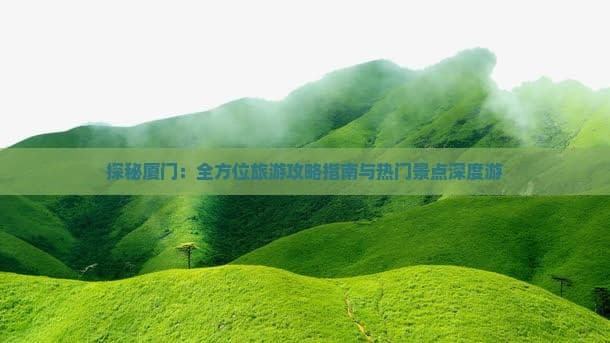 探秘厦门：全方位旅游攻略指南与热门景点深度游