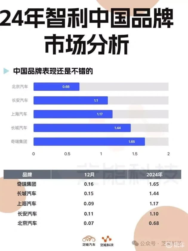 智利车市：2024年中国品牌强势崛起
