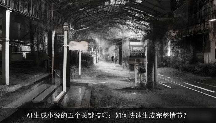AI生成小说的五个关键技巧：如何快速生成完整情节？