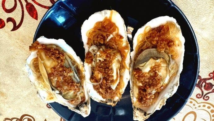 蒜蓉粉丝蒸生蚝