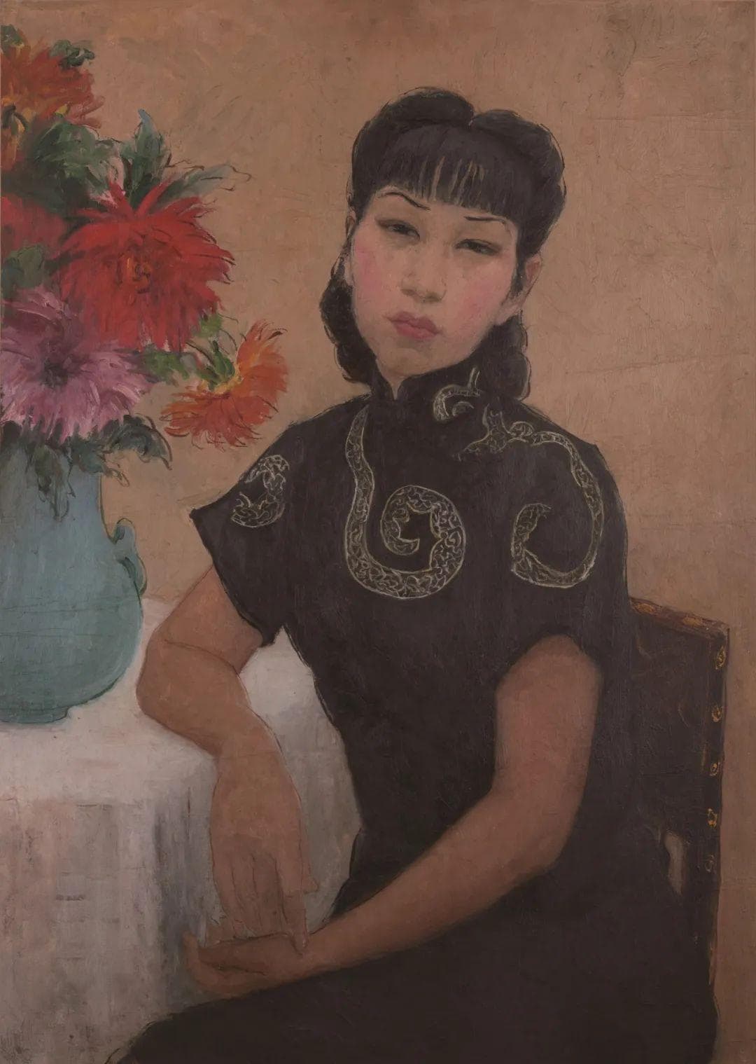 艺术与女性｜“有窗户的画室”，清华展潘玉良、周思聪画作