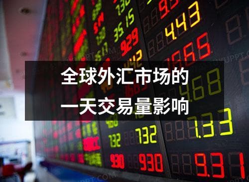 全球外汇市场的一天交易量影响