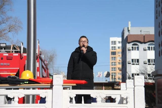张家口东方中学开展消防演练，筑牢校园“防火墙”