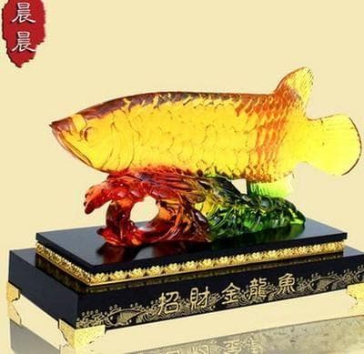 金龙鱼摆件摆放的位置图解：金龙鱼摆件怎么摆放位置