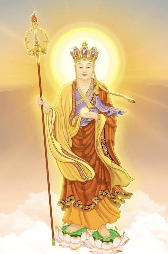 地藏菩萨：大孝与大愿的象征