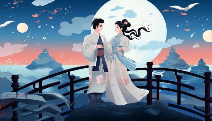 牛郎织女故事的最后形成和一般形态 最有代表性的牛郎织女故事