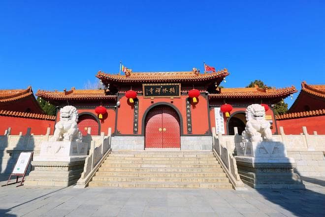 石家庄赵县柏林禅寺，中国禅宗的重要祖庭，比赵州桥历史还要悠久