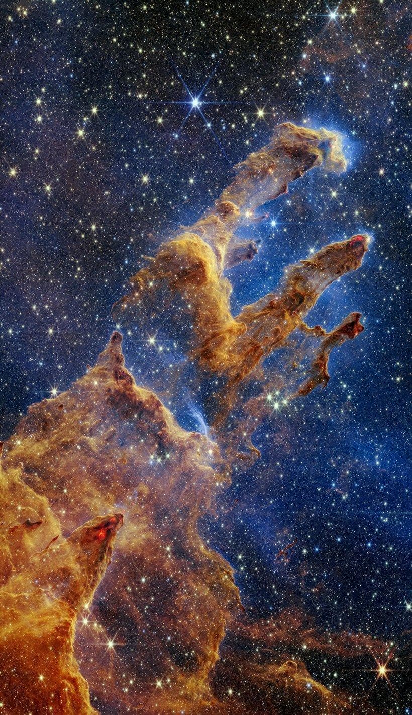揭秘宇宙奇观：NASA 发布“创生之柱”全新三维可视化影像