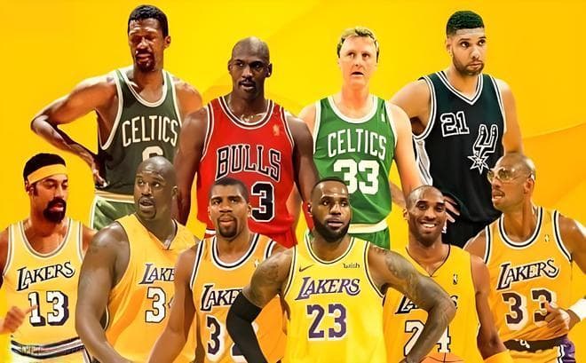 NBA超巨们的总决赛胜率！邓肯83.3%，乔丹100%，那科比和詹姆斯呢