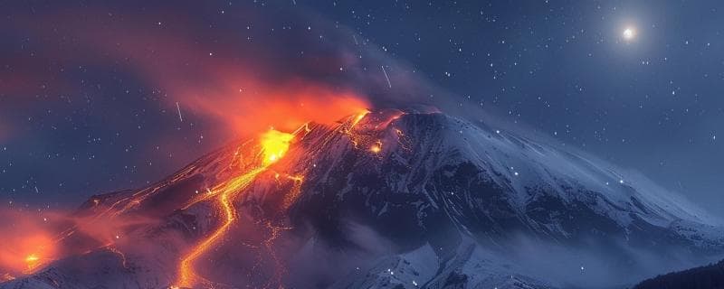 火山喷发的阶段与过程顺序