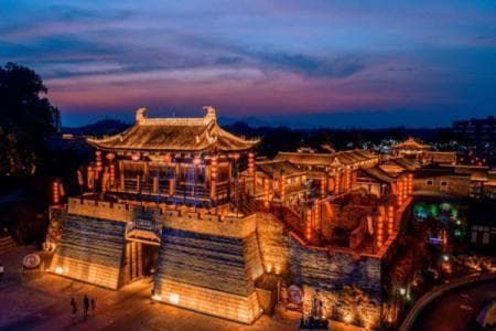 江南宋城免费开放，六大展区重现宋代城市风貌