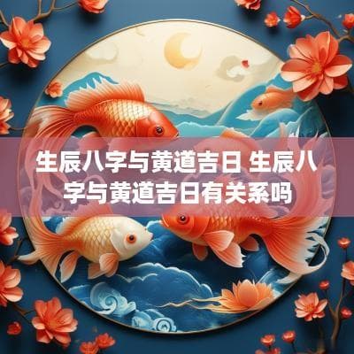 生辰八字与黄道吉日：传统文化中的择吉智慧