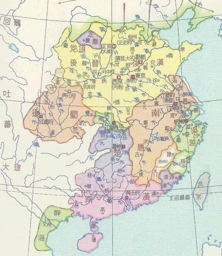 五代十国：53年14位皇帝的政权更迭史