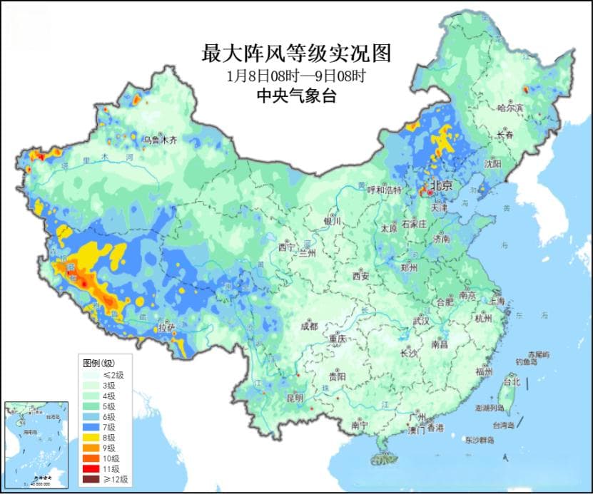 大风+降温局地幅度超12℃ 实用保暖指南助你安全温暖过冬