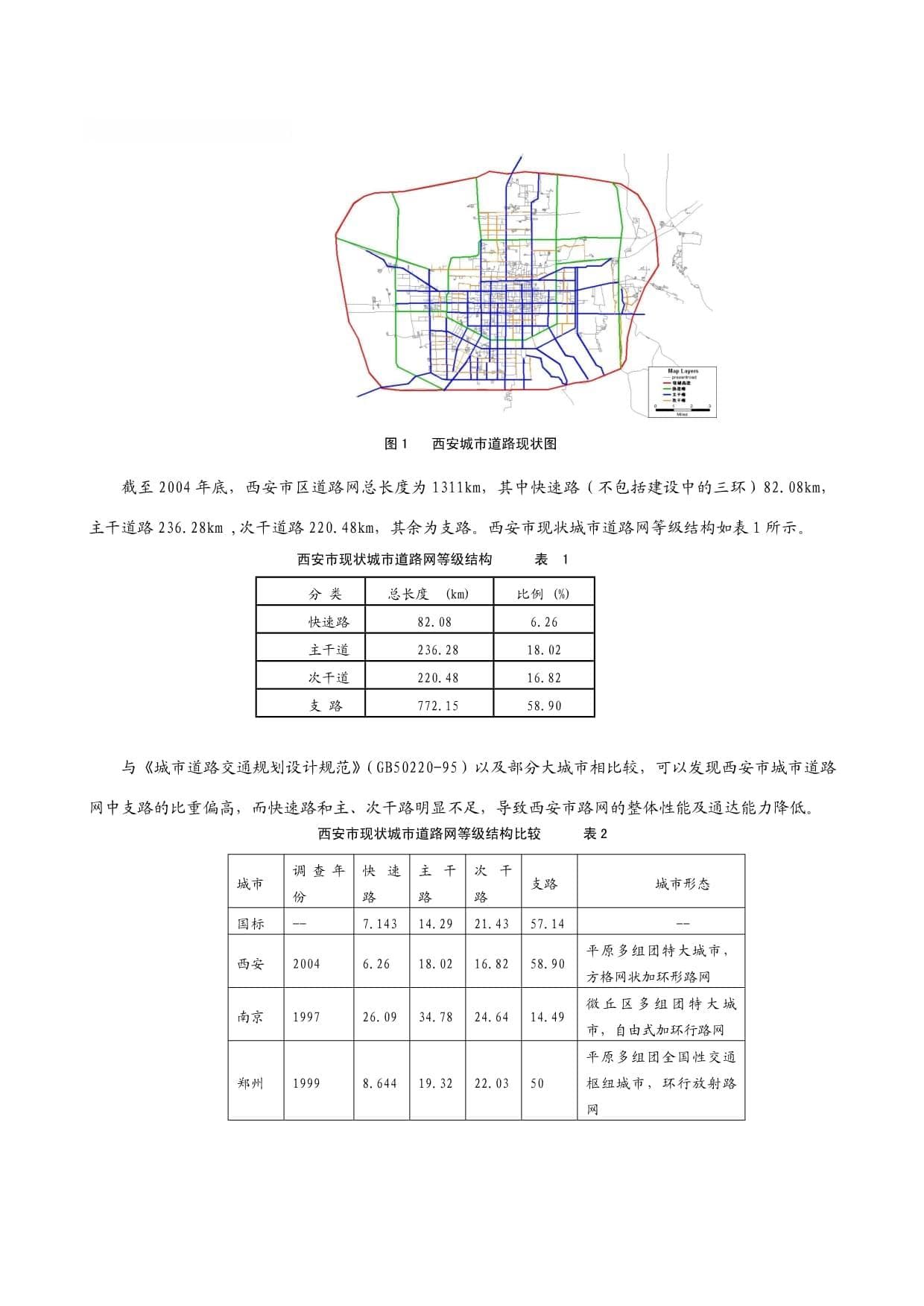西安城市交通现状问题分析及解决方案