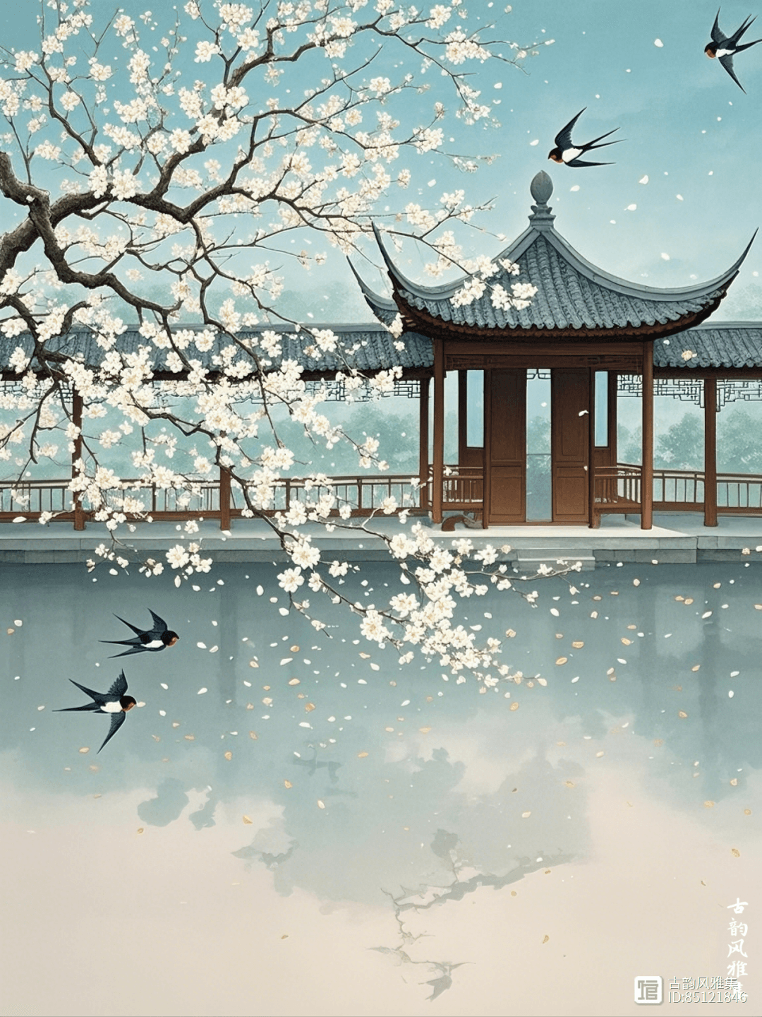 三句古诗里的春天：梨花夜月，海棠朝雨