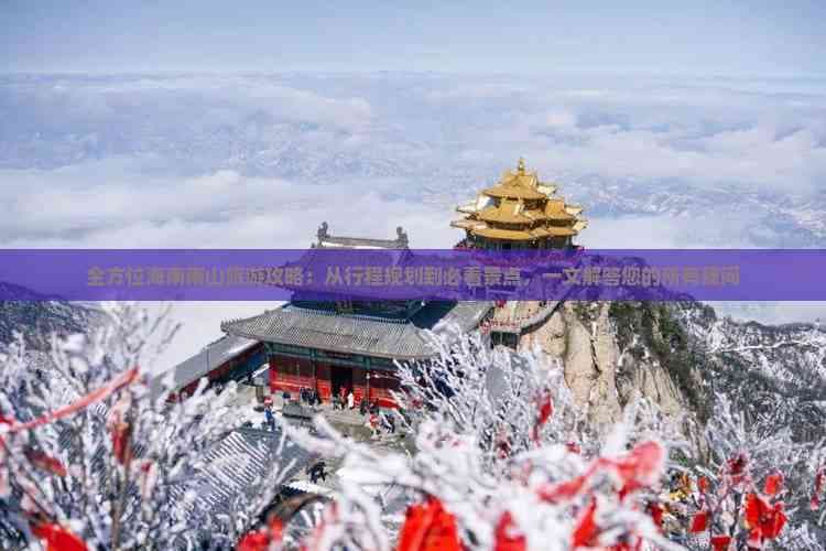海南南山旅游攻略：从行程规划到必看景点，一文解答您的所有疑问