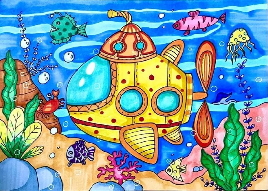 科幻画技法：教你绘制令人惊叹的科技幻想世界！