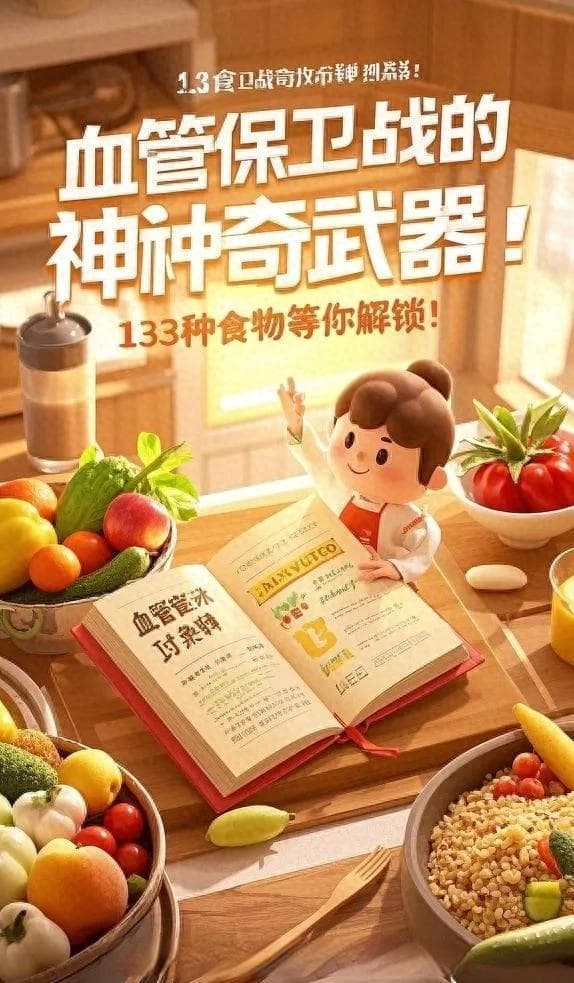 血管保卫战的神奇武器：13种食物等你解锁！