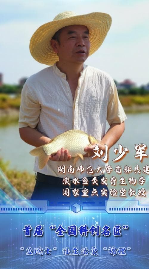 刘少军：“鱼院士”让生活更“锦鲤”