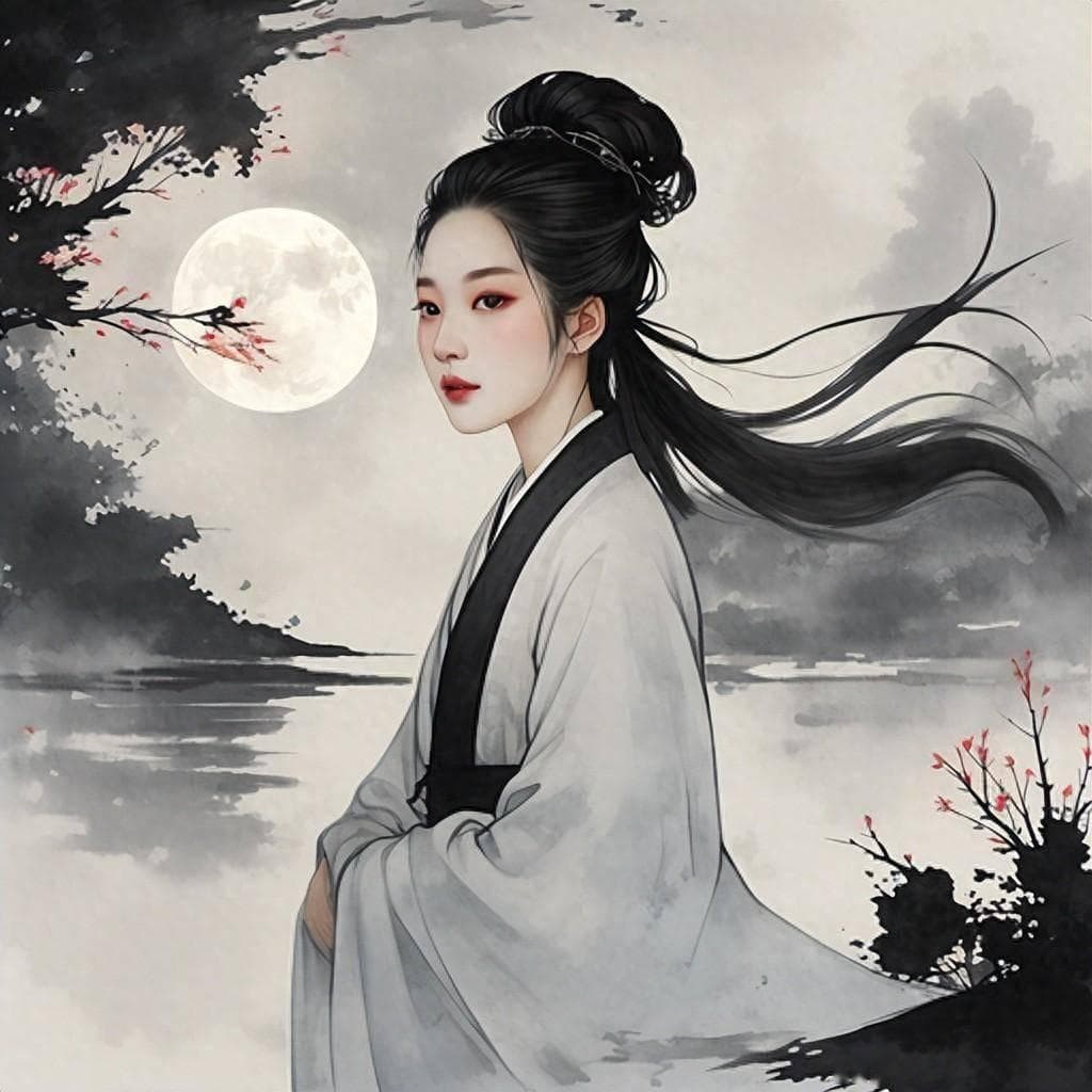 白居易《八月十五日夜湓亭望月》东南见月几回圆