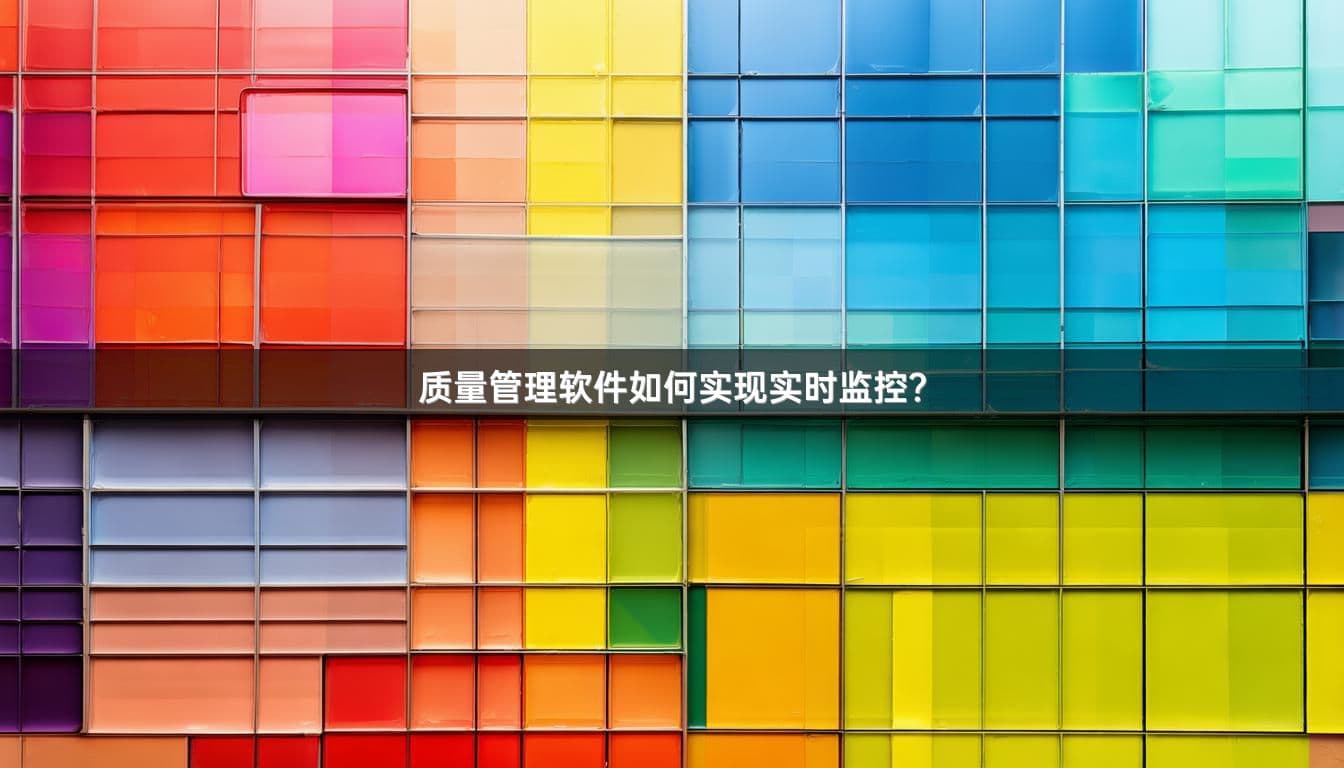 质量管理软件如何实现实时监控？