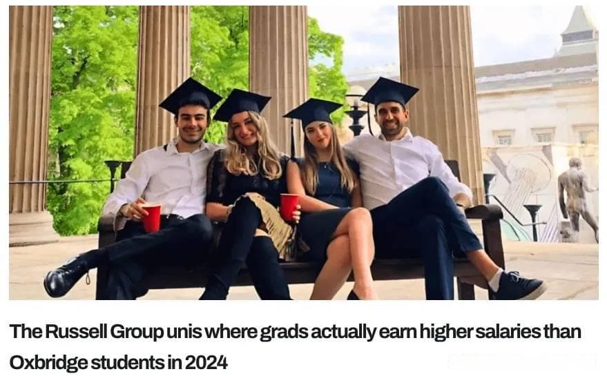 2024年罗素集团大学毕业生薪资排名出炉，LSE与帝国理工超越牛剑！