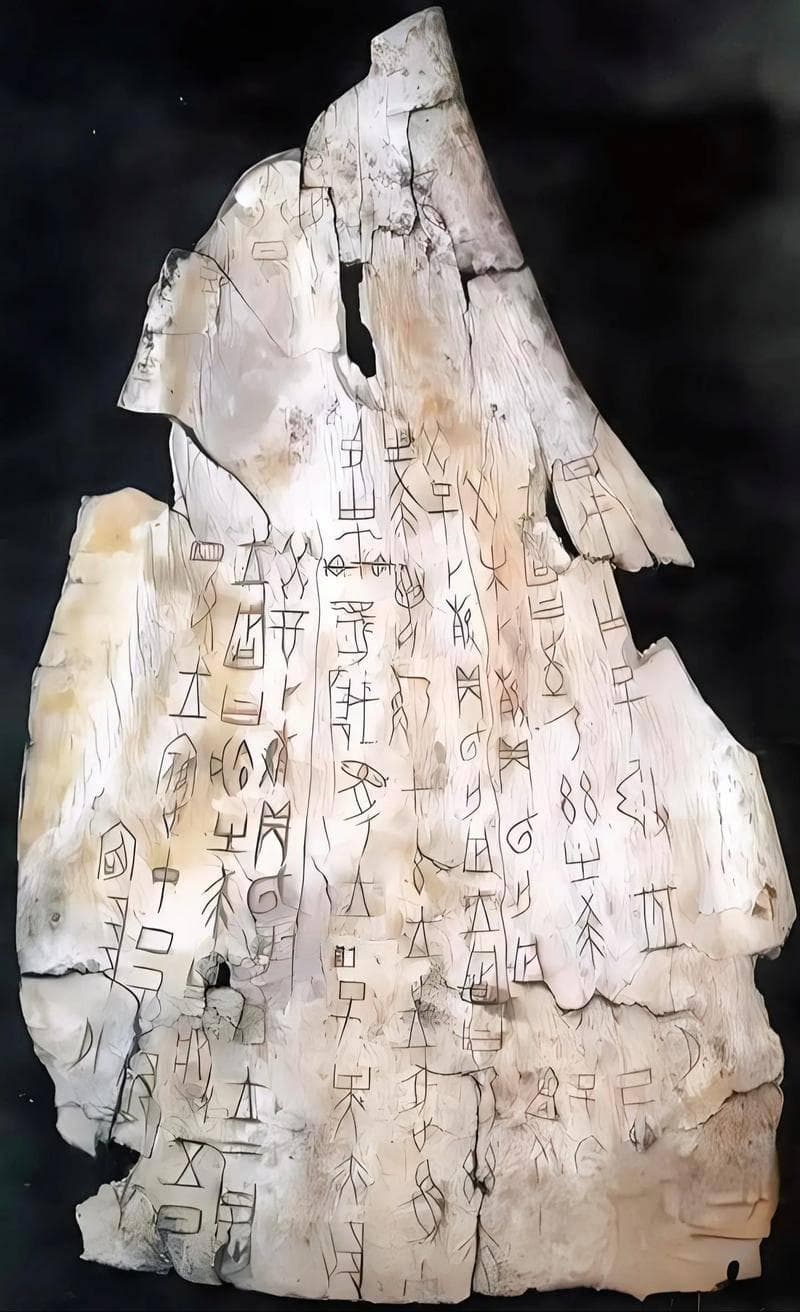 浅议甲骨文对现代汉字的贡献