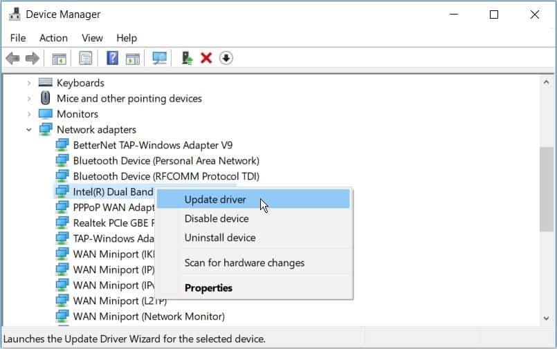 修复Windows Wi-Fi 6 AX201 160 MHz驱动程序错误的方法