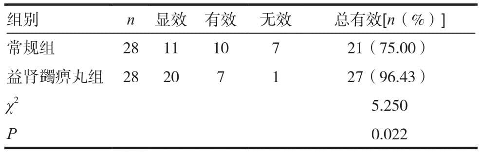 益肾蠲痹丸治疗强直性脊柱炎的临床效果分析