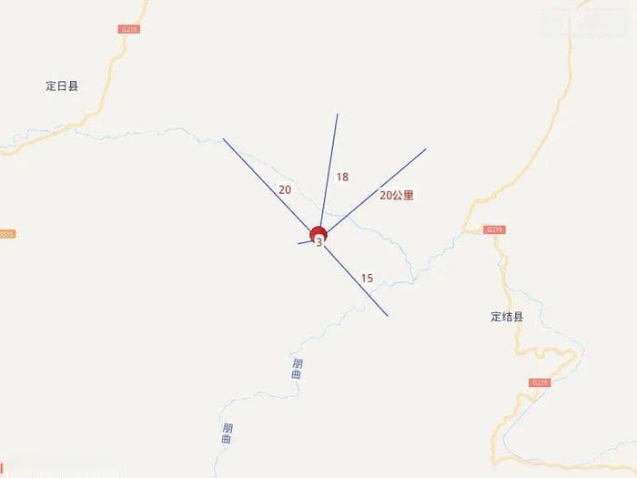 西藏定日县发生4.4级地震，震源深度10公里