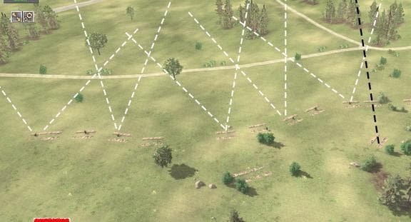 东西方步兵排阵地布置方式对比分析