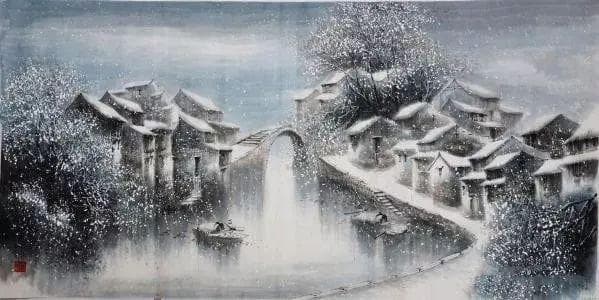 史上最早的一首咏雪词，结尾千古名句，惊艳狂放，令人叹为观止