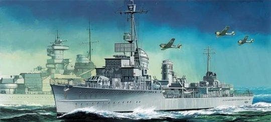 德国驱逐舰为什么选择了150毫米主炮？