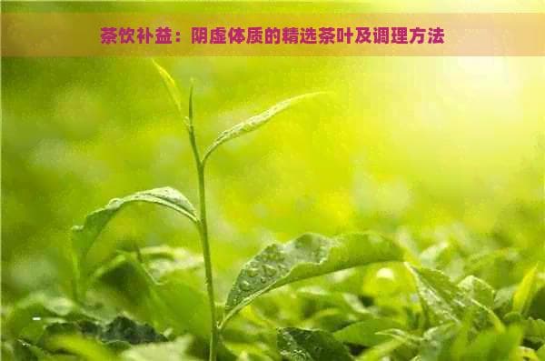 茶饮补益：阴虚体质的精选茶叶及调理方法