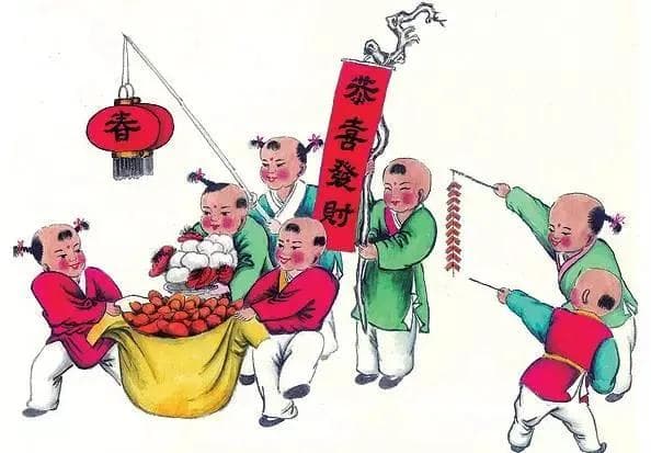 春节民俗日历丨正月初七人日——人寿年丰，祈祥祝安！