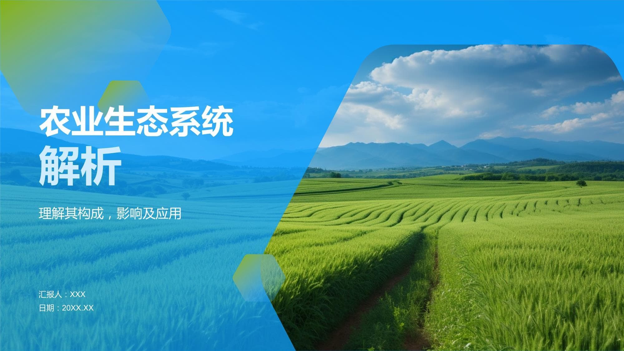 农业生态系统解析：从定义到应用的全面指南