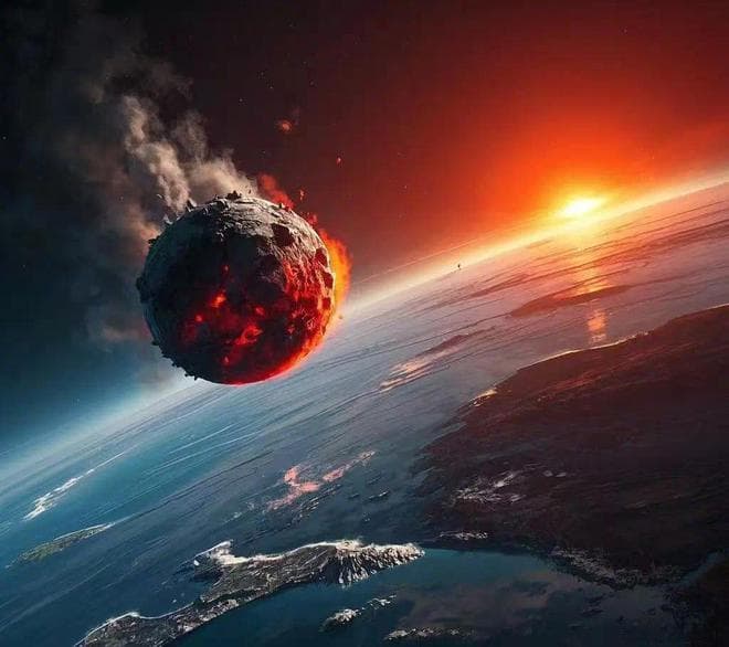 救命！小行星真撞过来了
