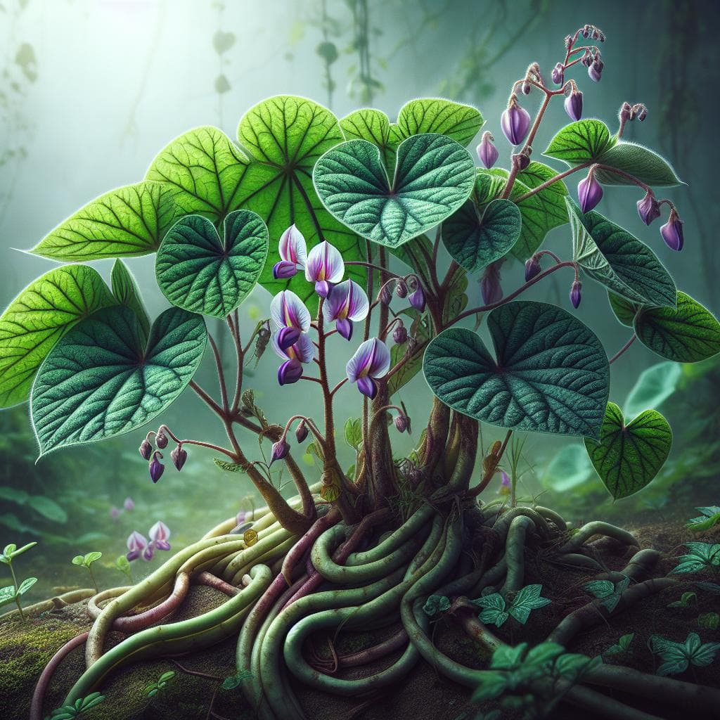 食用葛（Pueraria edulis）：中国特有植物的魅力