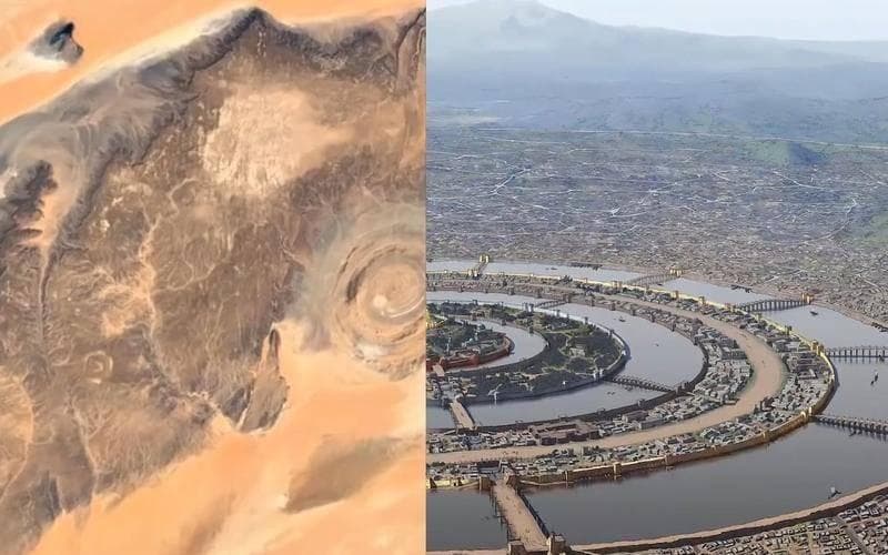 神秘的“撒哈拉之眼”，到底是怎样形成的？隐藏了多少地球的秘密