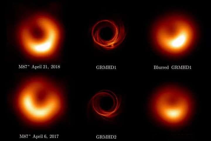 M87星系黑洞新发现：吸积盘偏移30度，揭秘宇宙动态奥秘