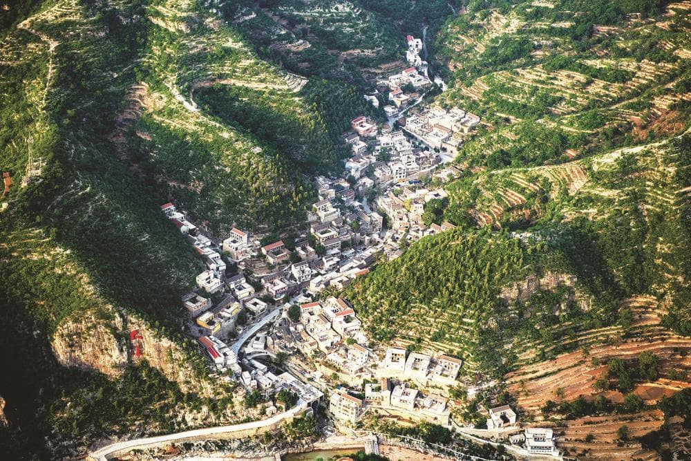 “石头部落” 大洼村