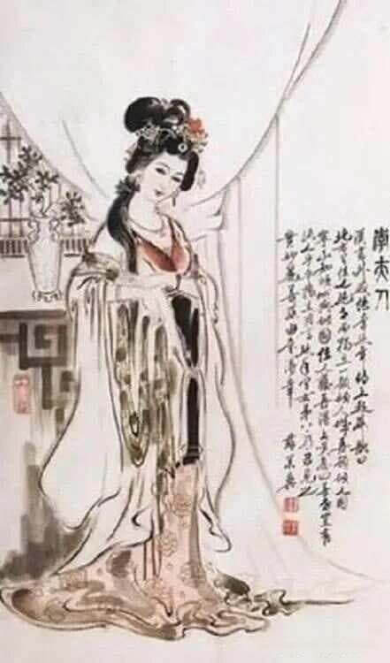 倾国倾城说的这位佳人