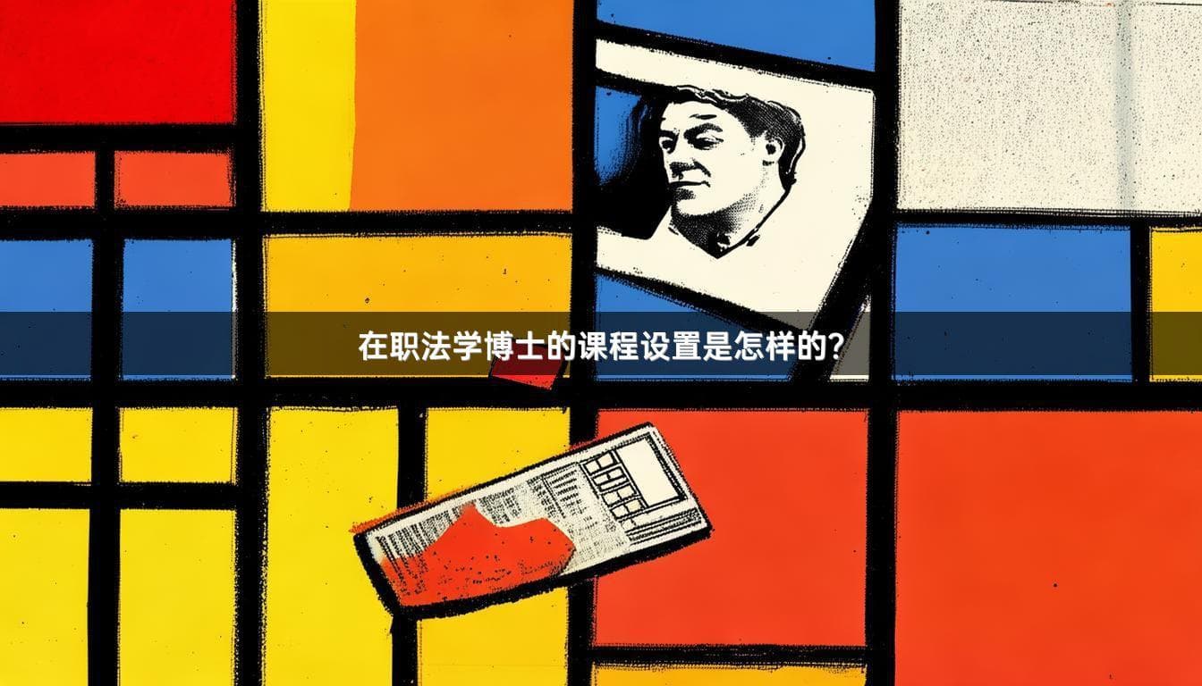 在职法学博士的课程设置是怎样的？