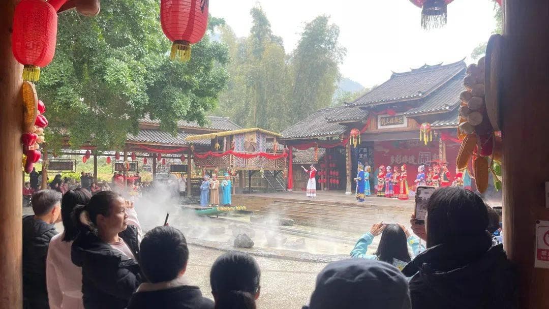 旅游收入17.97亿元！河池春节期间文旅市场就“巳”这么火