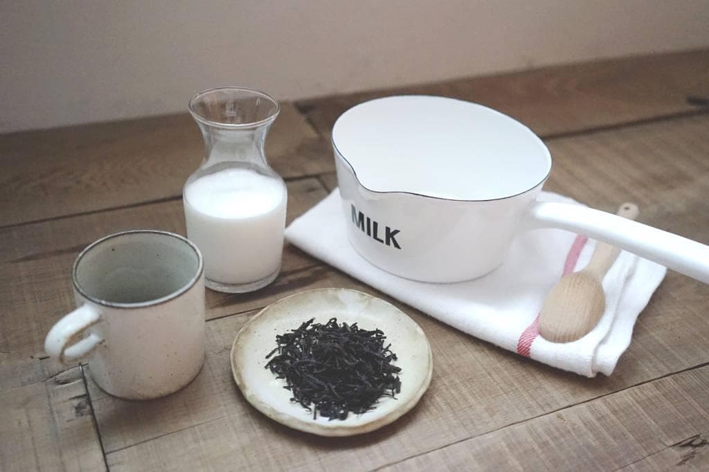 锅煮奶茶做法、鲜奶茶做法