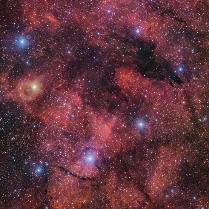 欧洲南方天文台发布“黑狼星云”高清图像，揭秘5300光年外恒星诞生地