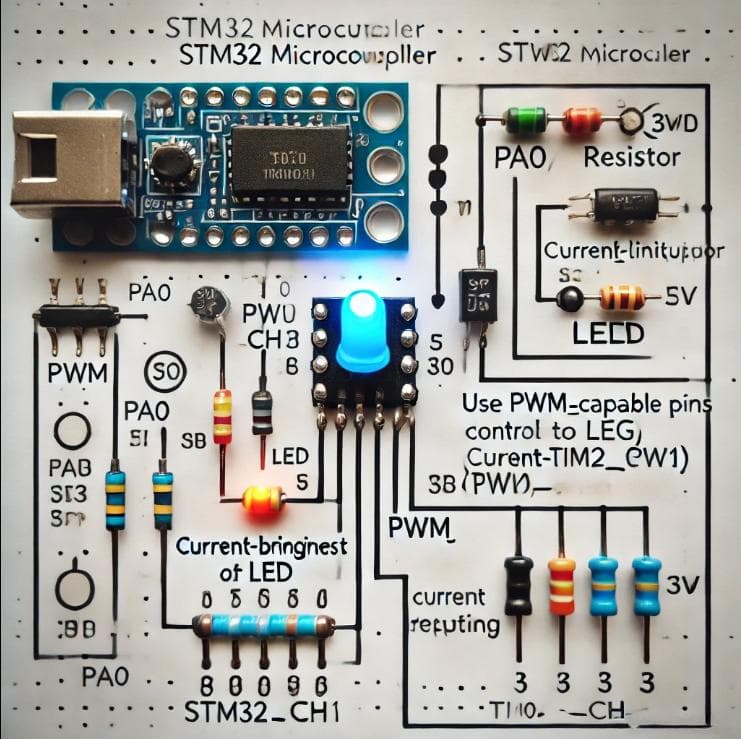 PWM（脉宽调制）技术详解：从基础到应用实践示例